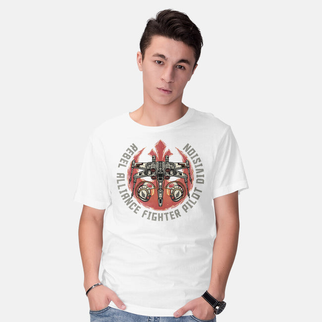 Fighter Pilot Division-Mens-Basic-Tee-glitchygorilla