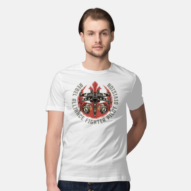 Fighter Pilot Division-Mens-Premium-Tee-glitchygorilla