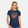 Fighter Pilot Division-Womens-Fitted-Tee-glitchygorilla
