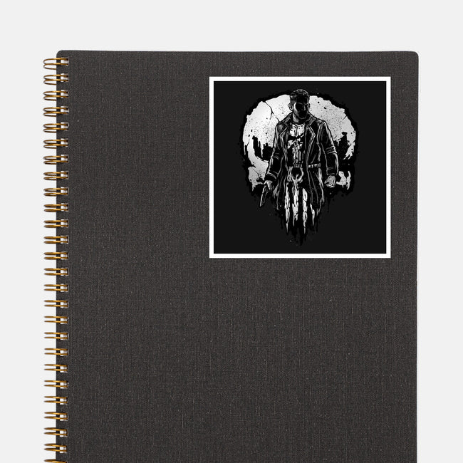 He Who Punishes-None-Glossy-Sticker-glitchygorilla