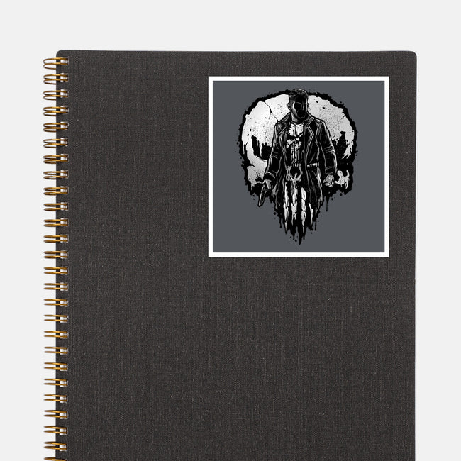 He Who Punishes-None-Glossy-Sticker-glitchygorilla