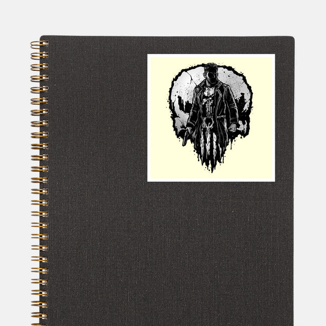 He Who Punishes-None-Glossy-Sticker-glitchygorilla
