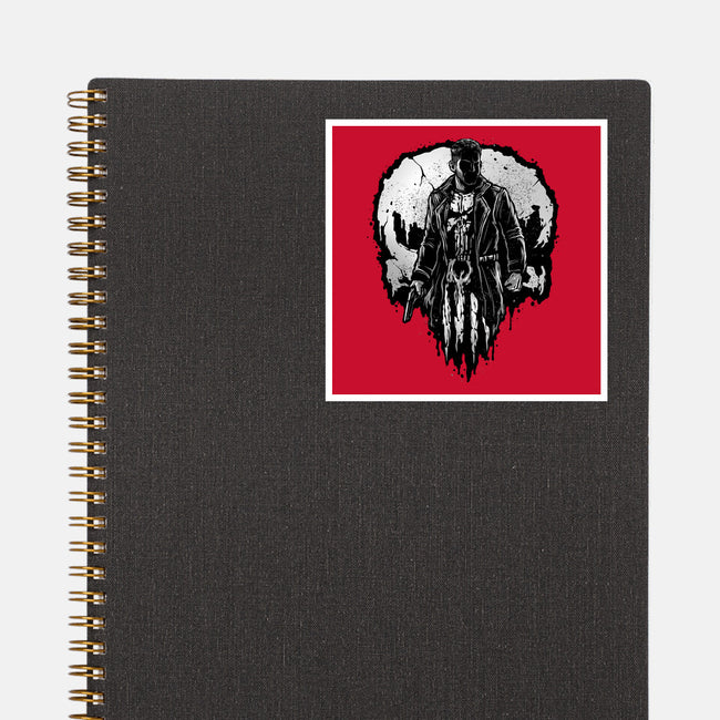 He Who Punishes-None-Glossy-Sticker-glitchygorilla