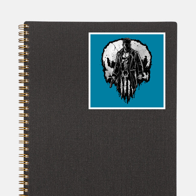 He Who Punishes-None-Glossy-Sticker-glitchygorilla