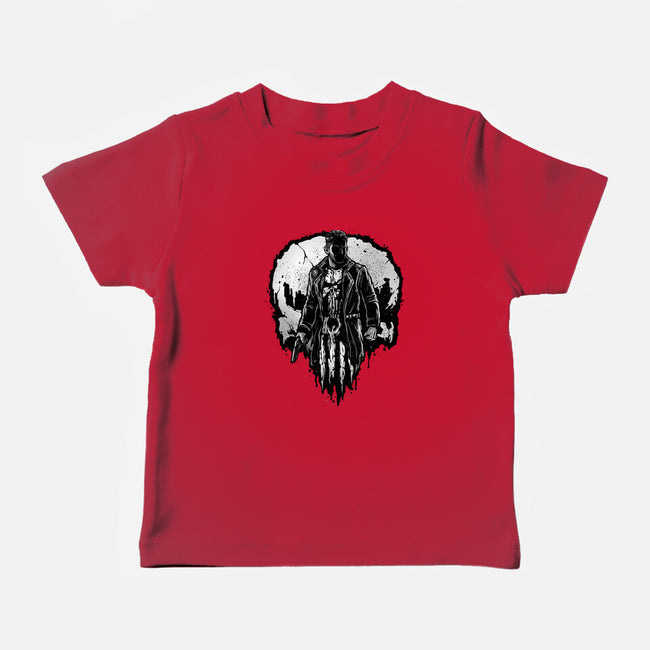He Who Punishes-Baby-Basic-Tee-glitchygorilla