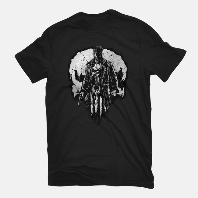 He Who Punishes-Unisex-Basic-Tee-glitchygorilla