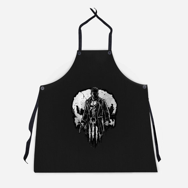 He Who Punishes-Unisex-Kitchen-Apron-glitchygorilla