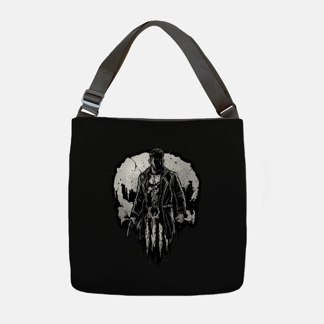 He Who Punishes-None-Adjustable Tote-Bag-glitchygorilla