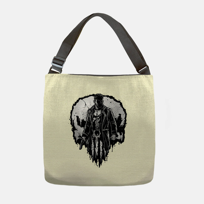 He Who Punishes-None-Adjustable Tote-Bag-glitchygorilla