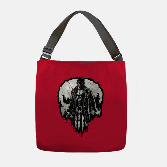 He Who Punishes-None-Adjustable Tote-Bag-glitchygorilla
