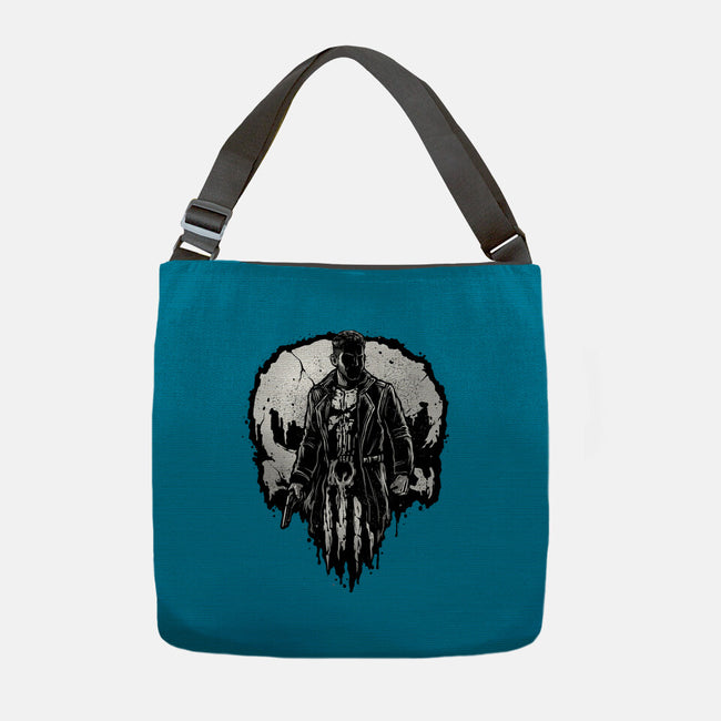 He Who Punishes-None-Adjustable Tote-Bag-glitchygorilla
