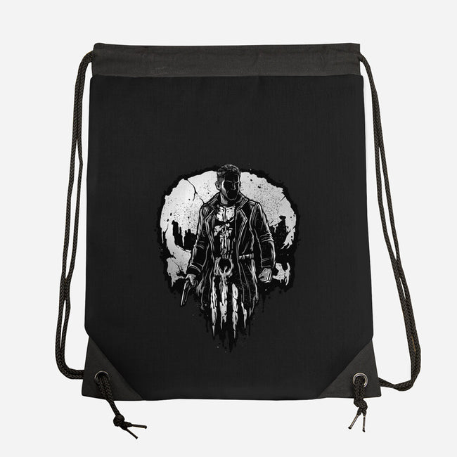 He Who Punishes-None-Drawstring-Bag-glitchygorilla