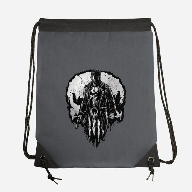 He Who Punishes-None-Drawstring-Bag-glitchygorilla