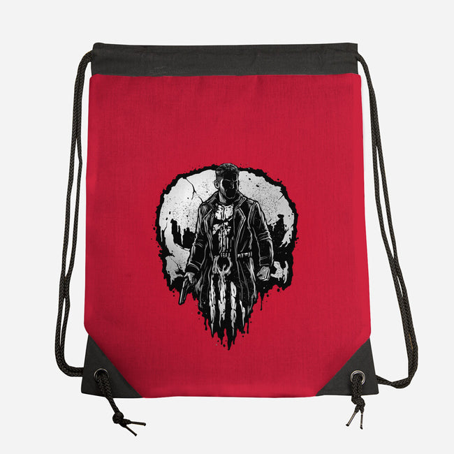 He Who Punishes-None-Drawstring-Bag-glitchygorilla
