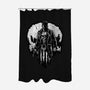 He Who Punishes-None-Polyester-Shower Curtain-glitchygorilla