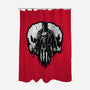 He Who Punishes-None-Polyester-Shower Curtain-glitchygorilla