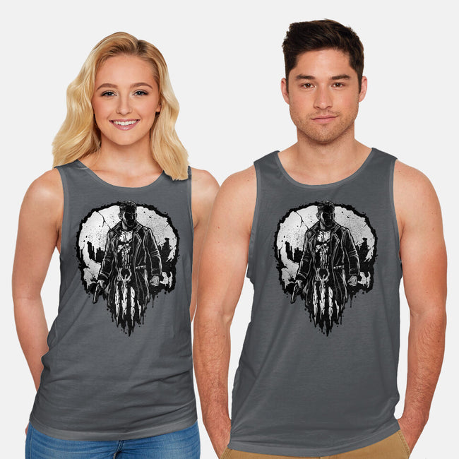 He Who Punishes-Unisex-Basic-Tank-glitchygorilla