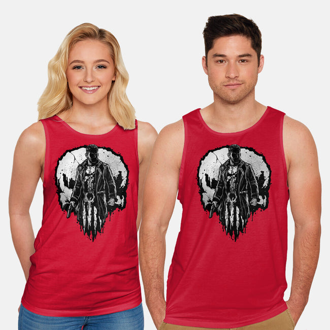 He Who Punishes-Unisex-Basic-Tank-glitchygorilla