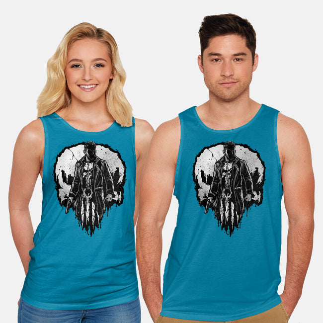 He Who Punishes-Unisex-Basic-Tank-glitchygorilla