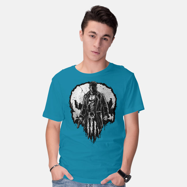He Who Punishes-Mens-Basic-Tee-glitchygorilla