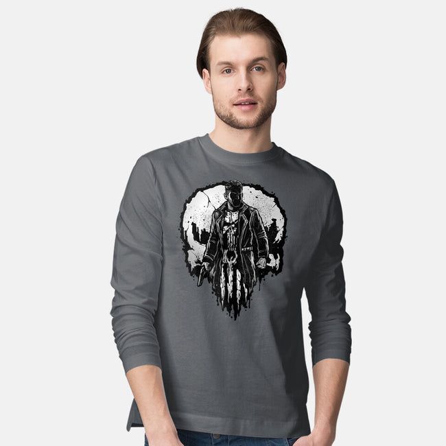 He Who Punishes-Mens-Long Sleeved-Tee-glitchygorilla