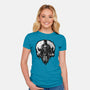 He Who Punishes-Womens-Fitted-Tee-glitchygorilla