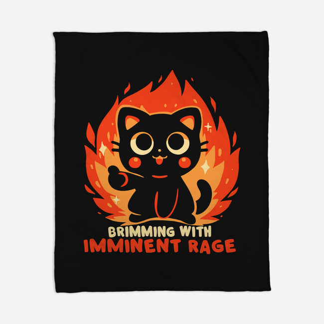 Brimming With Imminent Rage-None-Fleece-Blanket-TechraNova