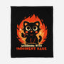 Brimming With Imminent Rage-None-Fleece-Blanket-TechraNova