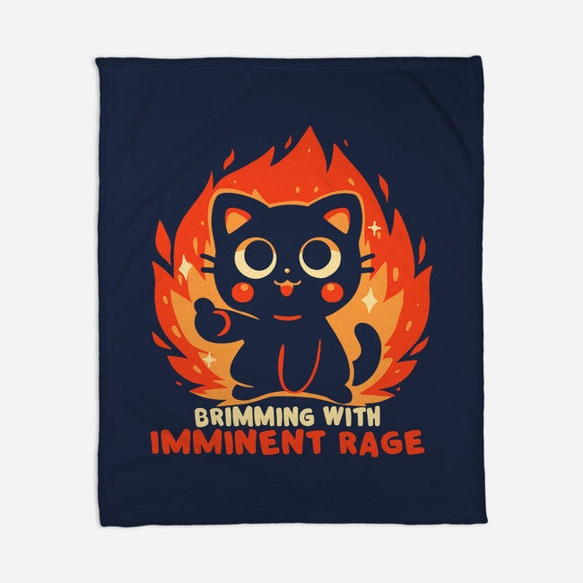 Brimming With Imminent Rage-None-Fleece-Blanket-TechraNova