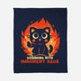 Brimming With Imminent Rage-None-Fleece-Blanket-TechraNova