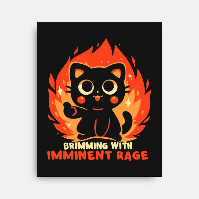 Brimming With Imminent Rage-None-Stretched-Canvas-TechraNova