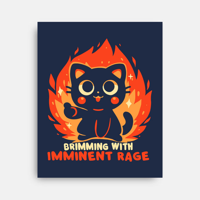 Brimming With Imminent Rage-None-Stretched-Canvas-TechraNova