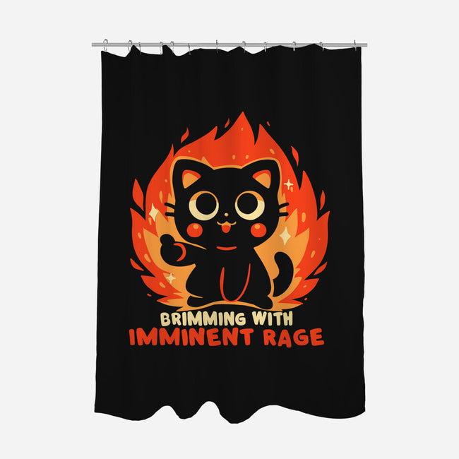Brimming With Imminent Rage-None-Polyester-Shower Curtain-TechraNova