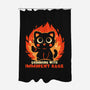 Brimming With Imminent Rage-None-Polyester-Shower Curtain-TechraNova