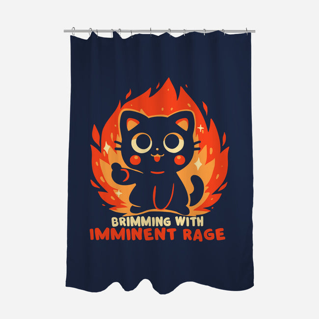 Brimming With Imminent Rage-None-Polyester-Shower Curtain-TechraNova