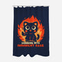 Brimming With Imminent Rage-None-Polyester-Shower Curtain-TechraNova