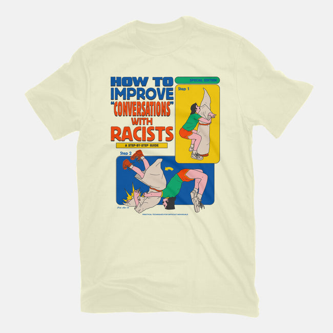 How To Improve Conversations-Mens-Basic-Tee-Hafaell