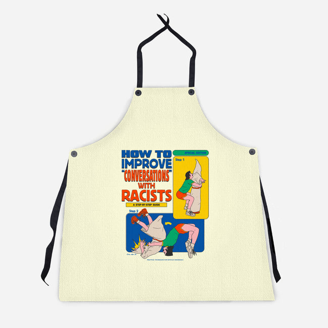 How To Improve Conversations-Unisex-Kitchen-Apron-Hafaell