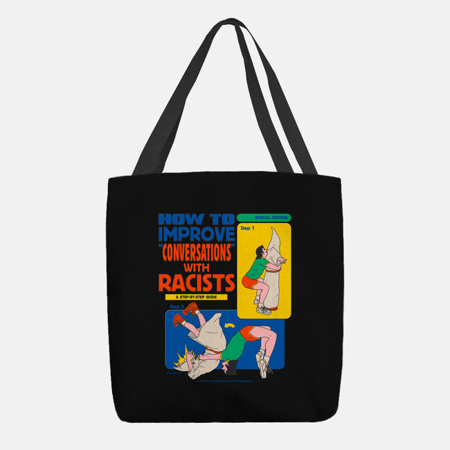 How To Improve Conversations-None-Basic Tote-Bag-Hafaell
