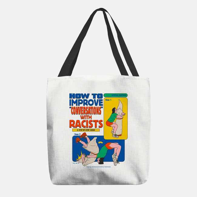 How To Improve Conversations-None-Basic Tote-Bag-Hafaell