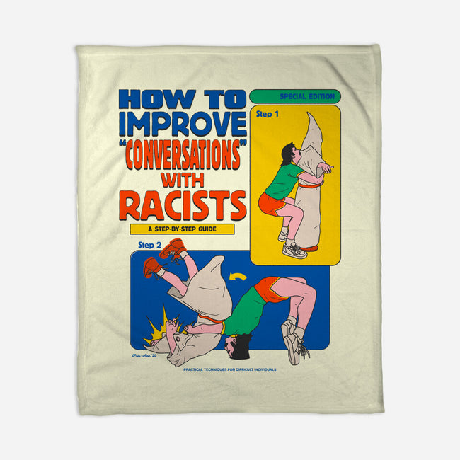 How To Improve Conversations-None-Fleece-Blanket-Hafaell