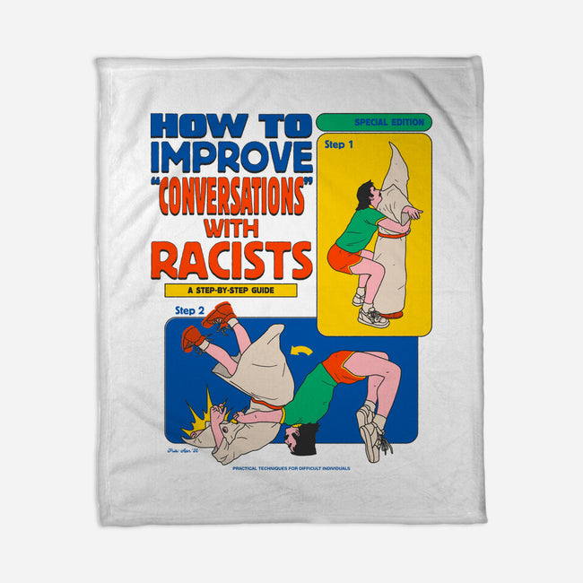 How To Improve Conversations-None-Fleece-Blanket-Hafaell