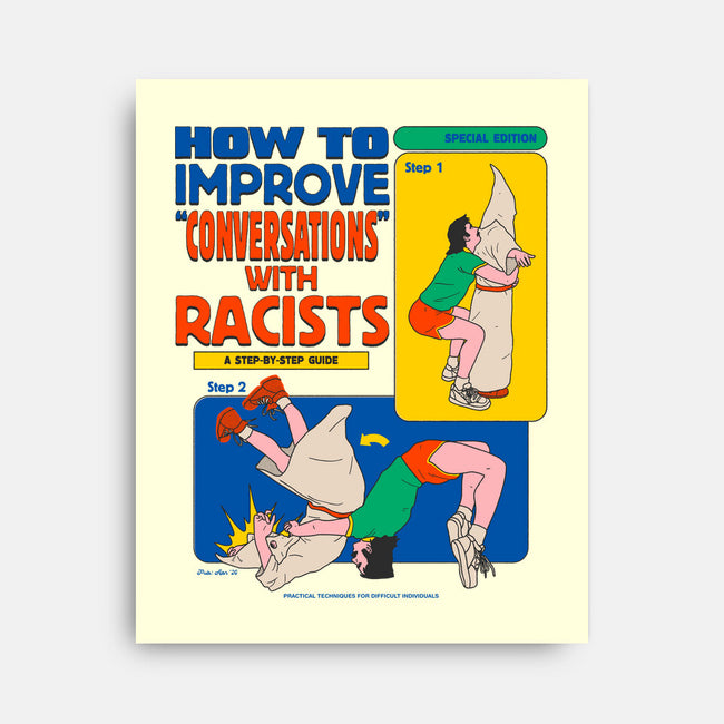 How To Improve Conversations-None-Stretched-Canvas-Hafaell