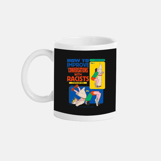 How To Improve Conversations-None-Mug-Drinkware-Hafaell