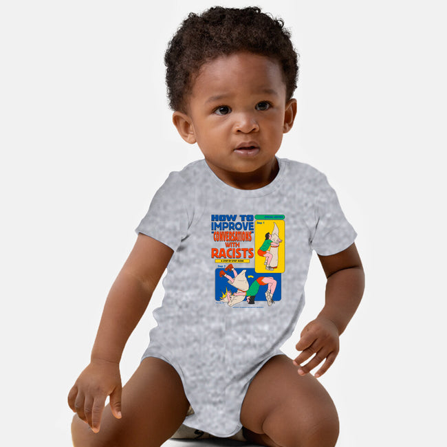 How To Improve Conversations-Baby-Basic-Onesie-Hafaell