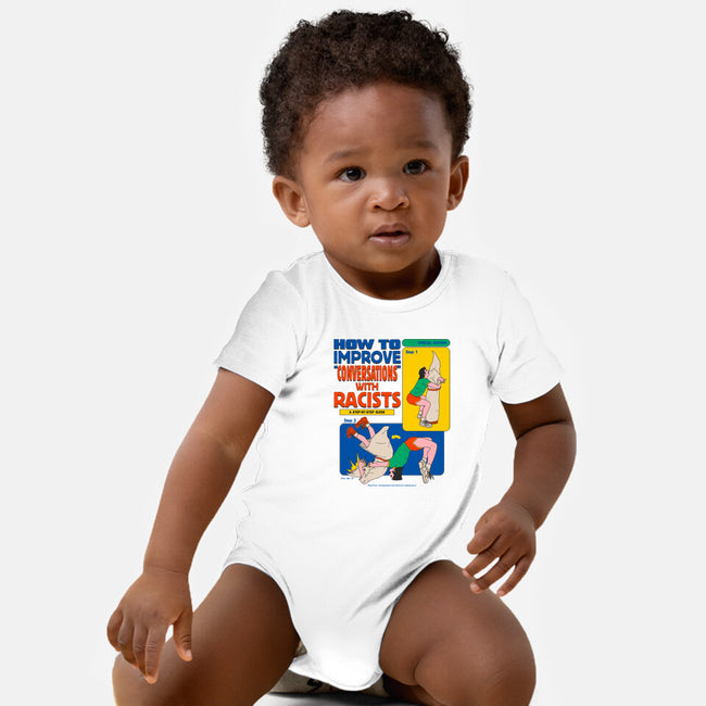 How To Improve Conversations-Baby-Basic-Onesie-Hafaell