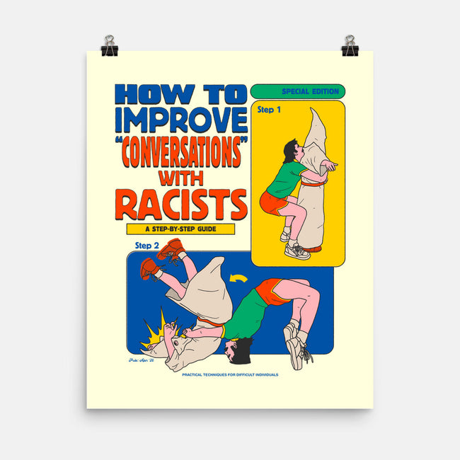 How To Improve Conversations-None-Matte-Poster-Hafaell