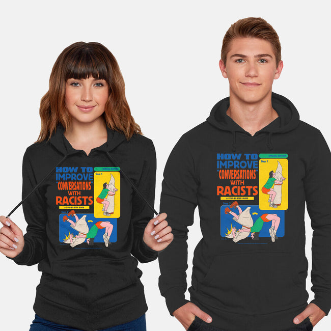 How To Improve Conversations-Unisex-Pullover-Sweatshirt-Hafaell