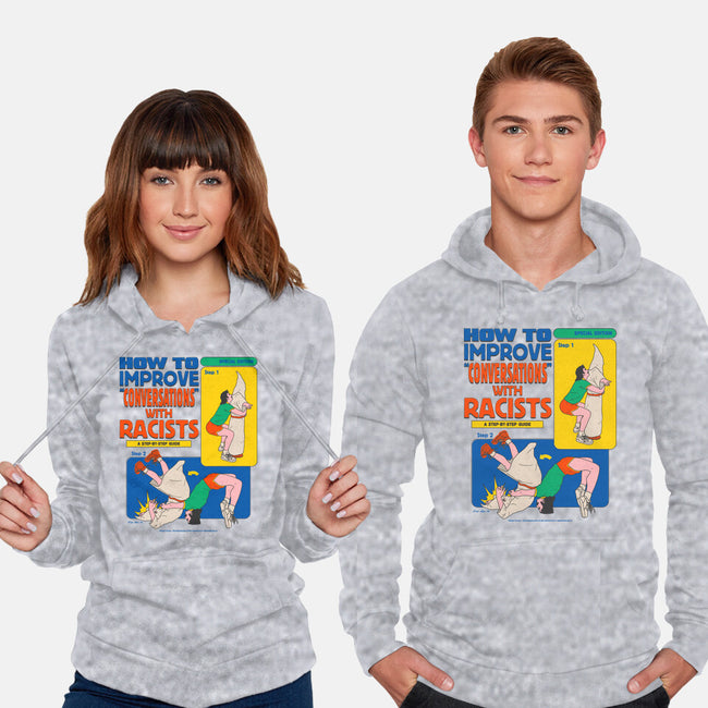 How To Improve Conversations-Unisex-Pullover-Sweatshirt-Hafaell