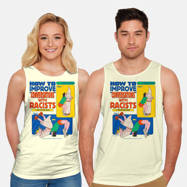 How To Improve Conversations-Unisex-Basic-Tank-Hafaell